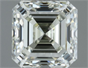 Natural Diamond 1.01 Carats, Asscher with  Cut, K Color, VVS2 Clarity and Certified by IGI