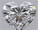 Natural Diamond 1.01 Carats, Heart with  Cut, G Color, VS1 Clarity and Certified by GIA