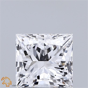 Picture of Natural Diamond 2.01 Carats, Princess with  Cut, D Color, SI1 Clarity and Certified by GIA