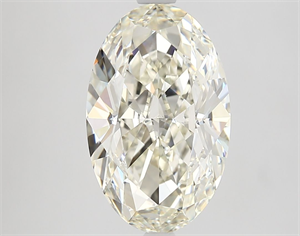 Picture of Natural Diamond 3.01 Carats, Oval with  Cut, K Color, VVS1 Clarity and Certified by GIA