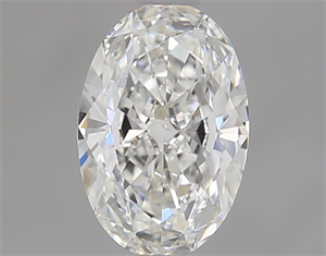 Picture of Natural Diamond 0.50 Carats, Oval with  Cut, F Color, IF Clarity and Certified by GIA