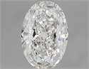 Diamante Natural 0.50 quilates, Ovalado , Color F, claridad IF y certificado GIA