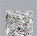 Diamante Natural 1.02 quilates, Princesa , Color G, claridad IF y certificado GIA