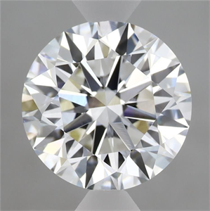 Picture of Lab Grown Diamond 2.78 Carats, Round with Excellent Cut, E Color, VS1 Clarity and Certified by IGI