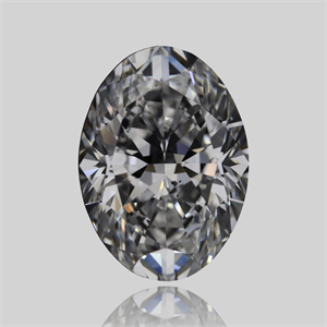 Foto Diamante Natural 2.01 quilates, Ovalado , Color E, claridad SI1 y certificado GIA de