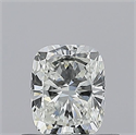Natural Diamond 0.51 Carats, Cushion with  Cut, G Color, VS2 Clarity and Certified by GIA