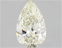 Natural Diamond 1.25 Carats, Pear with  Cut, N Color, VVS2 Clarity and Certified by GIA