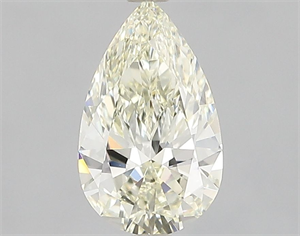 Picture of Natural Diamond 1.25 Carats, Pear with  Cut, N Color, VVS2 Clarity and Certified by GIA