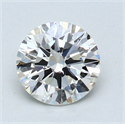 Diamante Natural 1.01 quilates, Redondo , Color I, claridad VVS1 y certificado GIA
