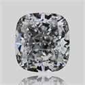 Diamante Natural 0.39 quilates, Del cojín , Color F, claridad VVS1 y certificado GIA