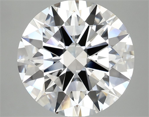 Picture of Lab Grown Diamond 6.00 Carats, Round with Ideal Cut, E Color, VVS2 Clarity and Certified by IGI