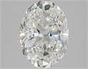 Diamante Natural 3.06 quilates, Ovalado , Color G, claridad VS1 y certificado GIA