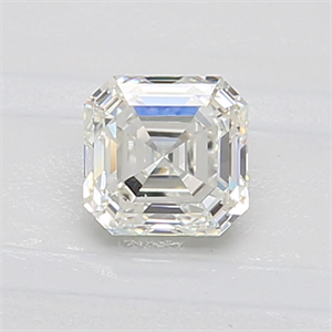 Foto Diamante Natural 0.71 quilates, Asscher , Color J, claridad VS1 y certificado GIA de