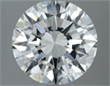 Natural Diamond 3.00 Carats, Round with Excellent Cut, H Color, VVS2 Clarity and Certified by IGI