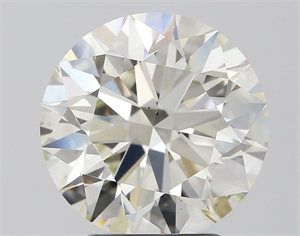 Picture of Natural Diamond 3.01 Carats, Round with Excellent Cut, I Color, VS2 Clarity and Certified by IGI