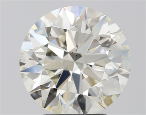 Picture of Natural Diamond 3.01 Carats, Round with Excellent Cut, I Color, VS2 Clarity and Certified by IGI