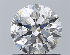 Picture of Natural Diamond 0.91 Carats, Round with Excellent Cut, G Color, SI1 Clarity and Certified by GIA