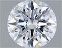 Lab Grown Diamond 1.42 Carats, Round with Ideal Cut, E Color, VVS2 Clarity and Certified by IGI