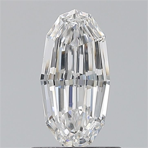 Foto Diamante Natural 0.70 quilates, Ovalado , Color E, claridad SI2 y certificado GIA de