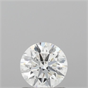 Del inventario de diamantes de laboratorio, 0.74 quilates, Redondo , Color D, claridad VS2 y certificado IGI