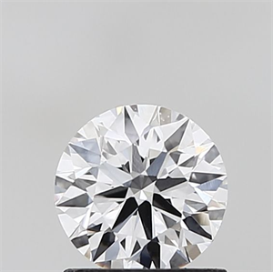 Picture of Lab Grown Diamond 1.01 Carats, Round with Ideal Cut, D Color, VVS2 Clarity and Certified by IGI