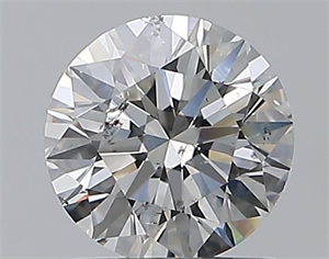 Picture of Natural Diamond 1.00 Carats, Round with Excellent Cut, G Color, SI2 Clarity and Certified by GIA