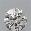Diamante Natural 0.66 quilates, Redondo , Color I, claridad VS2 y certificado GIA