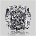 Natural Diamond 0.60 Carats, Cushion with  Cut, D Color, VVS1 Clarity and Certified by GIA
