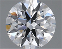 Lab Grown Diamond 0.92 Carats, Round with Ideal Cut, D Color, VS1 Clarity and Certified by IGI