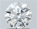 Natural Diamond 0.90 Carats, Round with Excellent Cut, G Color, VS1 Clarity and Certified by GIA