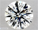 Diamante Natural 0.55 quilates, Redondo , Color I, claridad VVS1 y certificado GIA