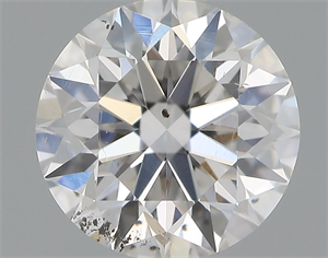Picture of Natural Diamond 0.81 Carats, Round with Excellent Cut, D Color, SI2 Clarity and Certified by GIA
