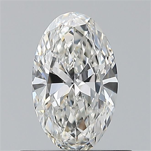 Picture of Natural Diamond 0.50 Carats, Oval with  Cut, G Color, VVS2 Clarity and Certified by GIA
