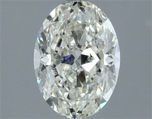 Picture of Natural Diamond 1.30 Carats, Oval with  Cut, I Color, SI1 Clarity and Certified by IGI