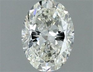 Foto Diamante Natural 1.00 quilates, Ovalado , Color J, claridad SI2 y certificado IGI de