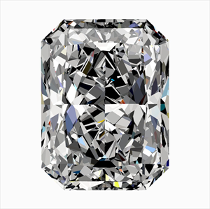 Foto Diamante Natural 0.50 quilates, Radiante , Color G, claridad SI1 y certificado GIA de