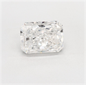 Natural Diamond 3.01 Carats, Radiant with  Cut, G Color, SI2 Clarity and Certified by GIA