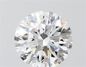 Picture of Lab Grown Diamond 1.54 Carats, Round with Ideal Cut, G Color, VVS2 Clarity and Certified by IGI