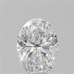 Picture of Natural Diamond 0.81 Carats, Oval with  Cut, D Color, SI1 Clarity and Certified by GIA