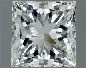 Picture of Natural Diamond 1.00 Carats, Princess with  Cut, I Color, VVS2 Clarity and Certified by IGI