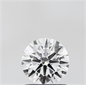 Lab Grown Diamond 0.84 Carats, Round with Ideal Cut, D Color, VS2 Clarity and Certified by IGI