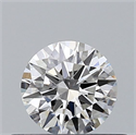 Diamante Natural 0.41 quilates, Redondo , Color F, claridad VVS2 y certificado GIA
