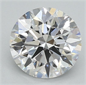 Del inventario de diamantes de laboratorio, 1.04 quilates, Redondo , Color D, claridad VVS2 y certificado IGI