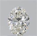 Natural Diamond 1.01 Carats, Oval with  Cut, J Color, VVS1 Clarity and Certified by GIA