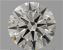 Natural Diamond 0.70 Carats, Round with Excellent Cut, J Color, VS1 Clarity and Certified by IGI