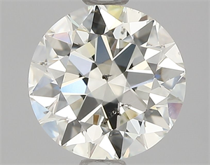 Foto Diamante Natural 1.00 quilates, Redondo , Color L, claridad SI2 y certificado GIA de