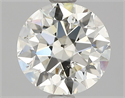 Diamante Natural 1.00 quilates, Redondo , Color L, claridad SI2 y certificado GIA