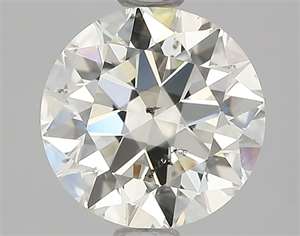 Foto Diamante Natural 1.00 quilates, Redondo , Color L, claridad SI2 y certificado GIA de