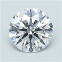 Del inventario de diamantes de laboratorio, 4.29 quilates, Redondo , Color F, claridad VVS2 y certificado IGI