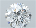 Natural Diamond 0.90 Carats, Round with Excellent Cut, G Color, SI2 Clarity and Certified by GIA
